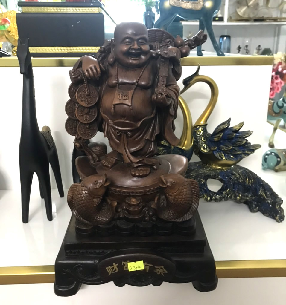 Tượng thần tài phật di lặc